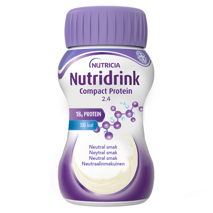 Nutridrink Compact Protein neutraali 4 x 125 ml