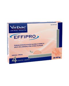 EFFIPRO paikallisvaleluliuos 100 mg/ml Pipetti 4 x 2.68 ml