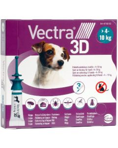 VECTRA 3D paikallisvaleluliuos 3 x 1.6 ml