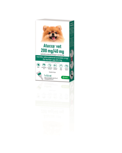 ATAXXA VET paikallisvaleluliuos 200/40 mg koiralle enintään 4 kg 0,4 ml