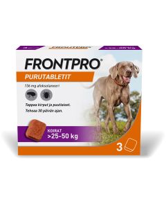 FRONTPRO purutabletti 136 mg 3 fol