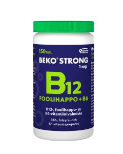 Beko Strong B12+foolihappo+B6 150 tabl