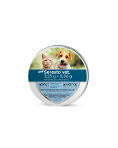 SERESTO VET. panta 1.25 g + 0.56 g 1 pss