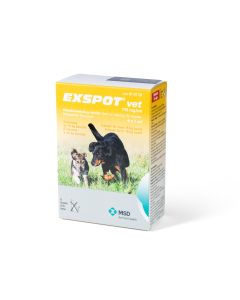 EXSPOT VET paikallisvaleluliuos 715 mg/ml 6 x 1 ml