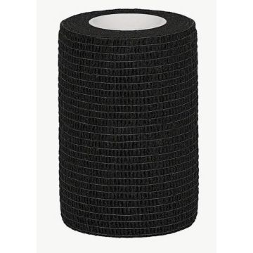 Lumocare itsekiinnittyvä tukiside 7,5cm x 4,5m musta 1 kpl