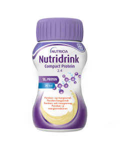 Nutridrink Compact Protein persikka-mango 4 x 125 ml