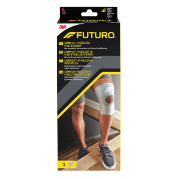 FUTURO Stabiloiva polvituki sivutuilla L-koko 1 kpl