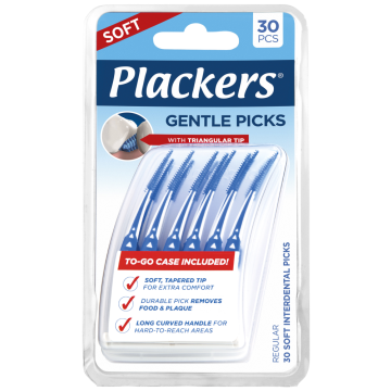 Plackers Gentle picks 30 kpl