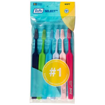 TePe hammasharja Select Soft 6 kpl
