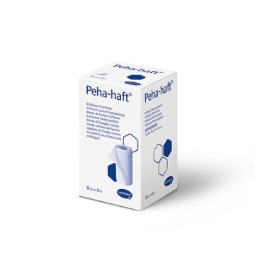 Peha-Haft itsekiinnittyvä kierresidos 6cm x 4m latex-free 1 kpl