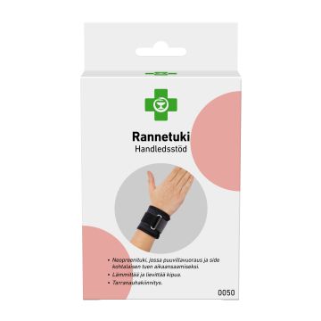 APTEEKKI Rannetuki L, musta 1 kpl