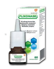 FLIXONASE nenäsumute, suspensio 50 mikrog/annos 60 annosta