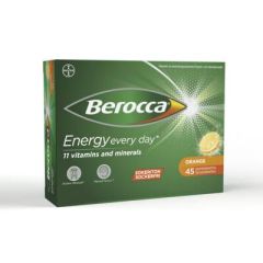Berocca Energy Orange poretabletti 45 kpl