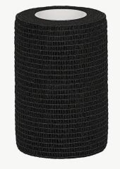 Lumocare itsekiinnittyvä tukiside 7,5cm x 4,5m musta 1 kpl