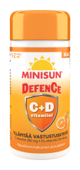 Minisun Defence C+D-vitamiini 60 PURUTABL