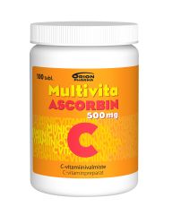 MULTIVITA ASCORBIN 500MG 100 TABL