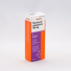 FLUCONAZOL RATIOPHARM 150 mg kaps, kova 1 fol